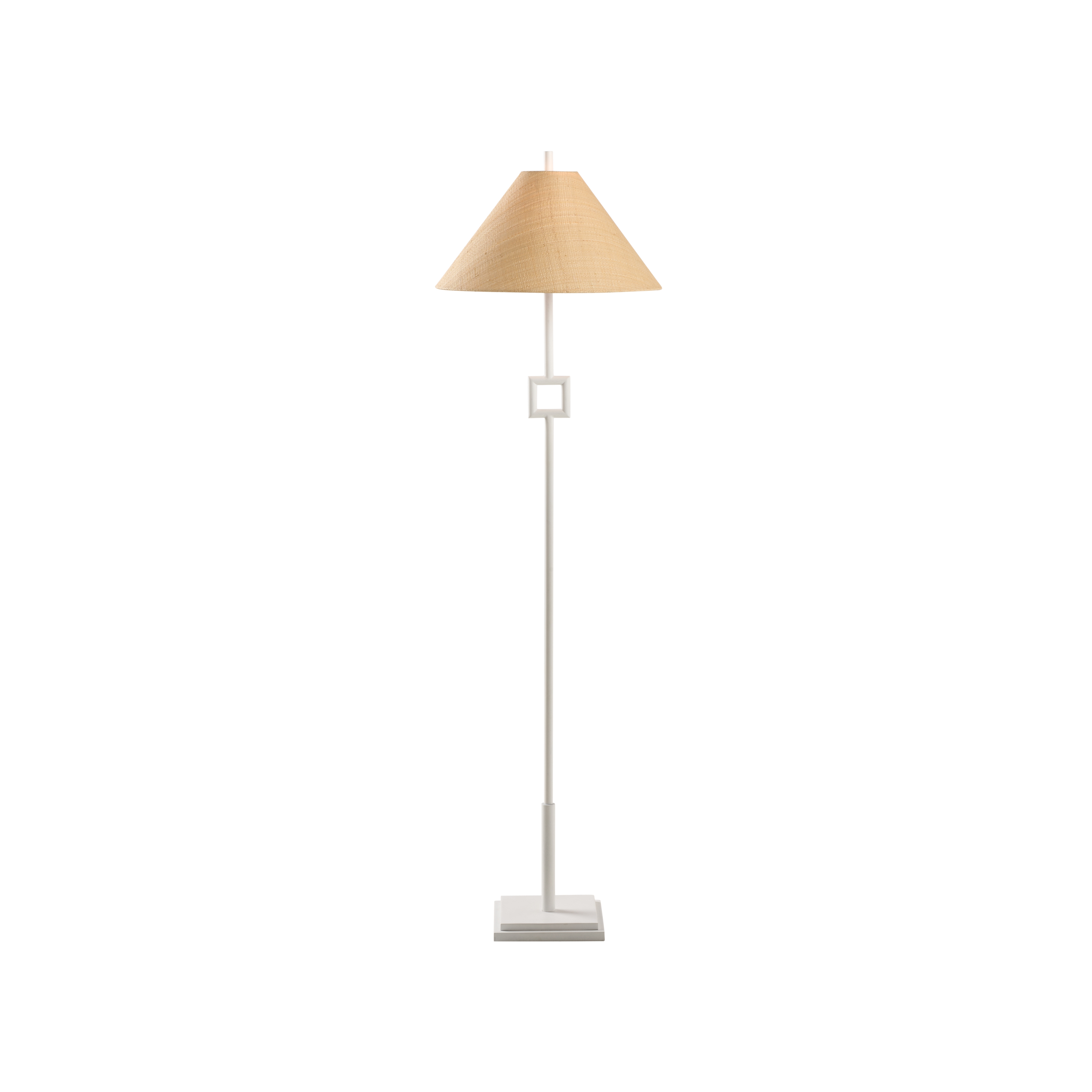 Chelsea House Jamie Merida Overhill Floor Lamp - Matte White