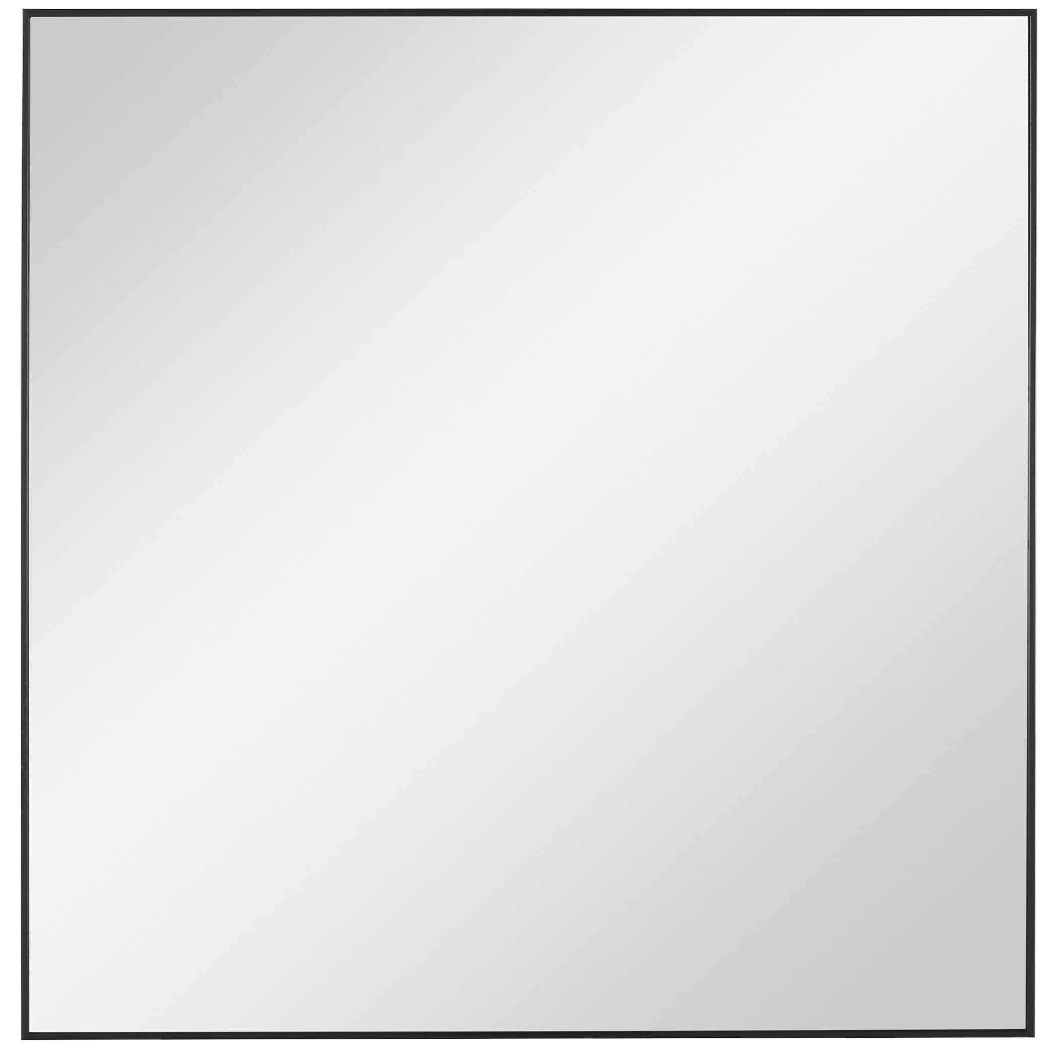 Uttermost Mirrors Alexo Black Square Mirror