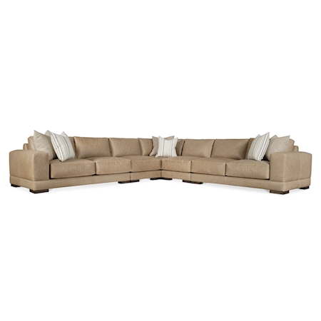 Lars Leather Sectional