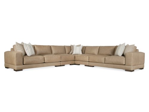 Contemporary Lars Leather Sectional
