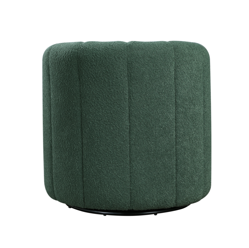 Homelegance Hasley Swivel Chair with Ottoman