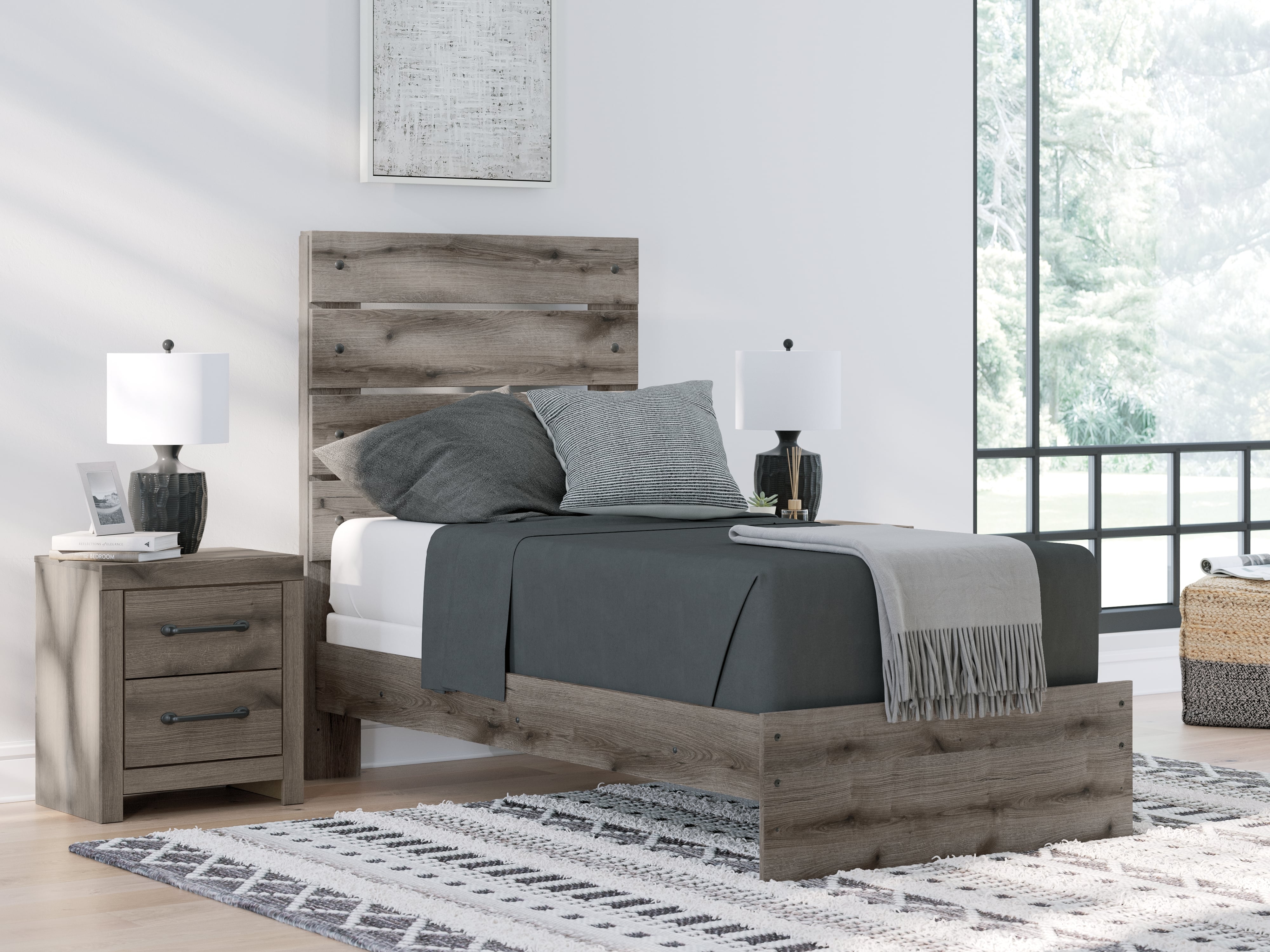 Signature Design by Ashley Urbanoore Twin Panel Bed