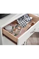 Sauder Miscellaneous Storage Transitional Storage Cabinet with Adjustable Shelves