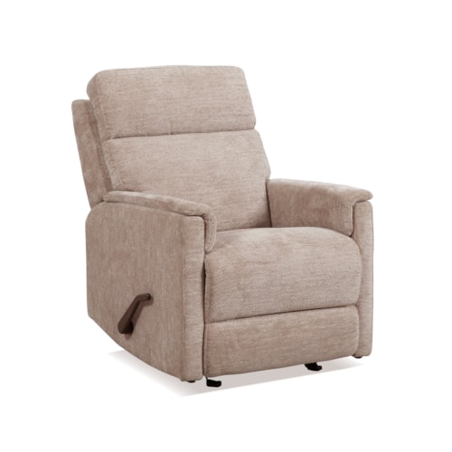 Compact Gliding Recliner with Removable Back