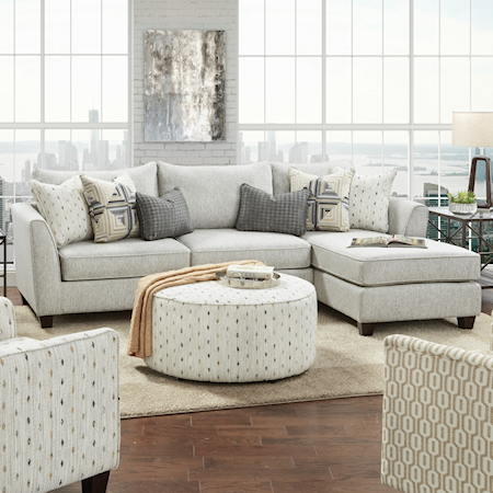 2-Piece Sectional with Chaise