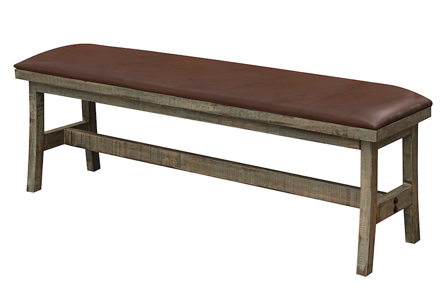 900 Antique Bench by International Furniture Direct at Upper Room Home Furnishings