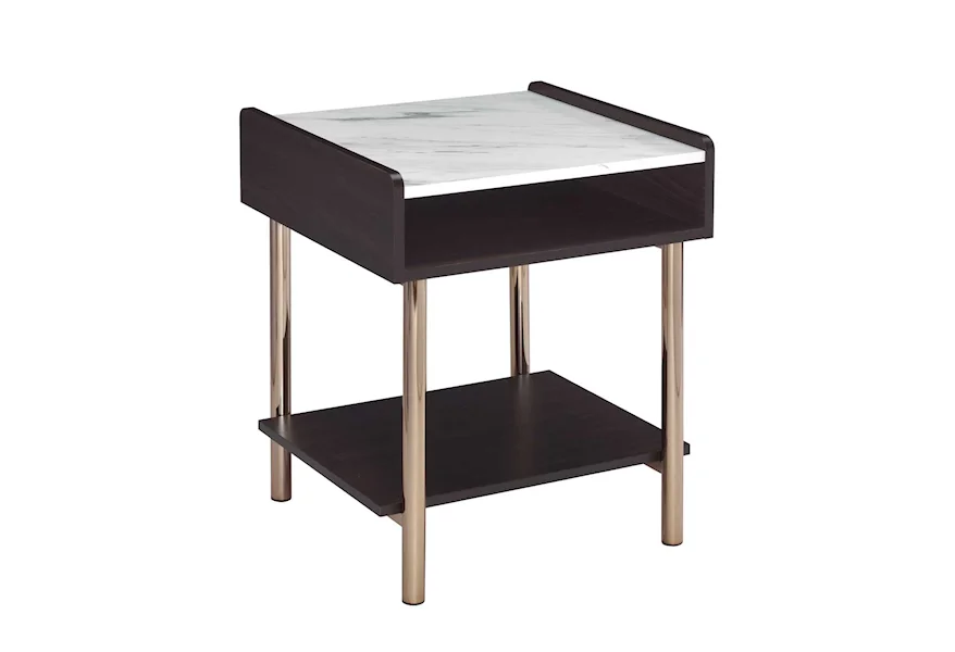 Carrie End Table with Storage by Steve Silver at Darvin Furniture