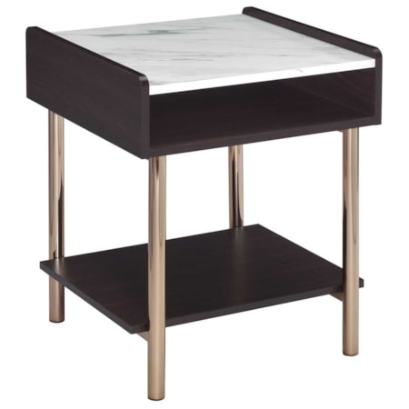 End Table with Storage