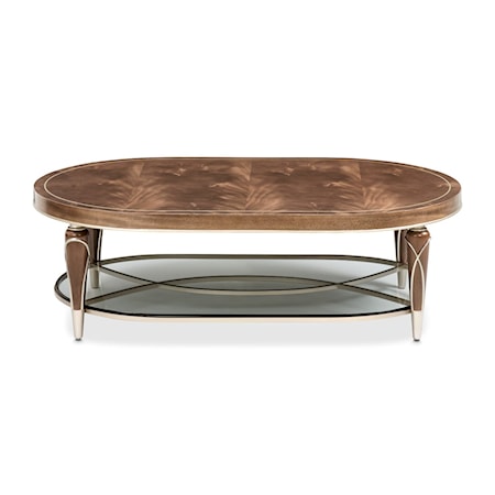 Oval Cocktail Table