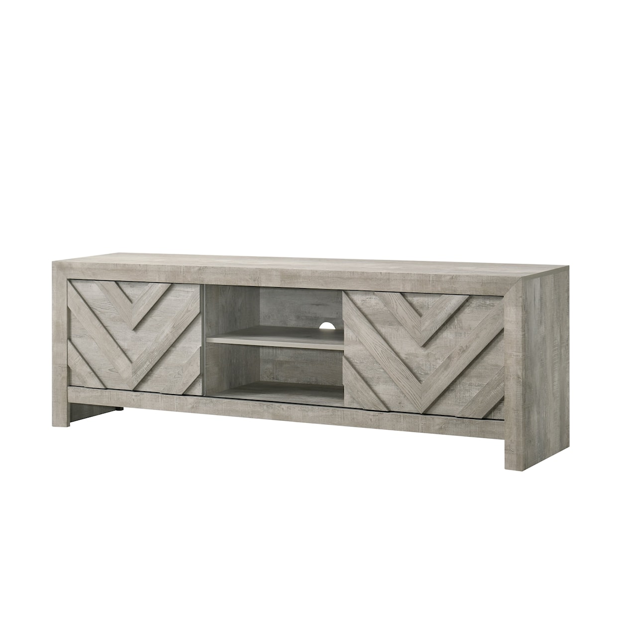 Crown Mark Valor VALIENT GREY 71" TV STAND |