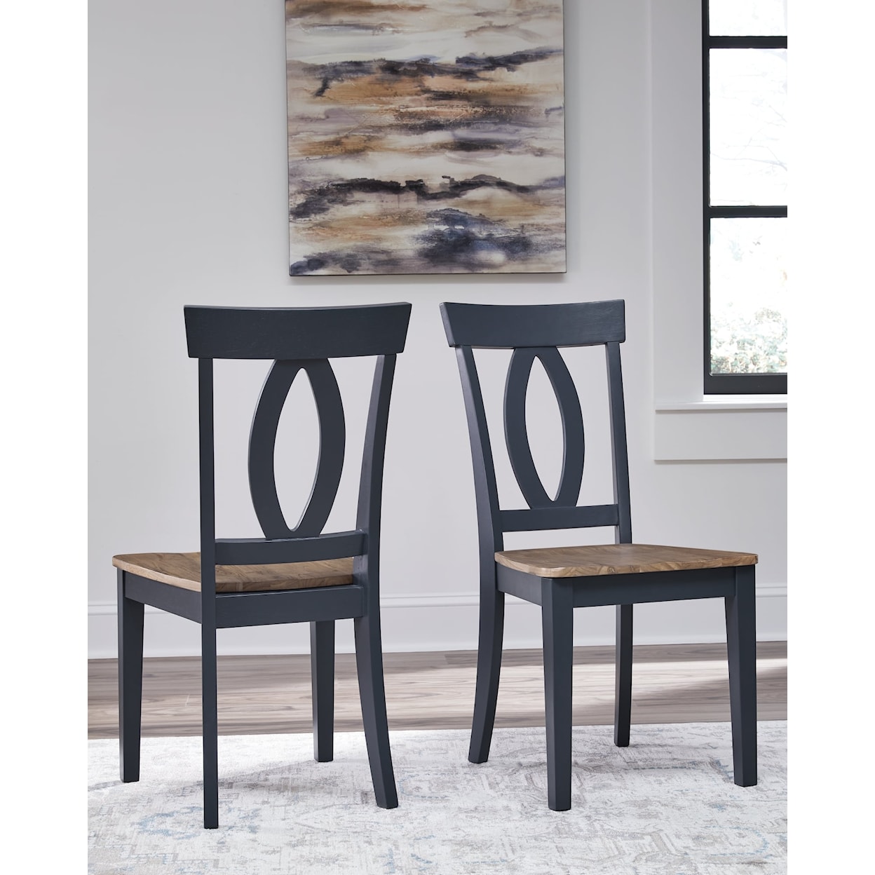 Signature Design by Ashley Landocken Dining Room Side Chair