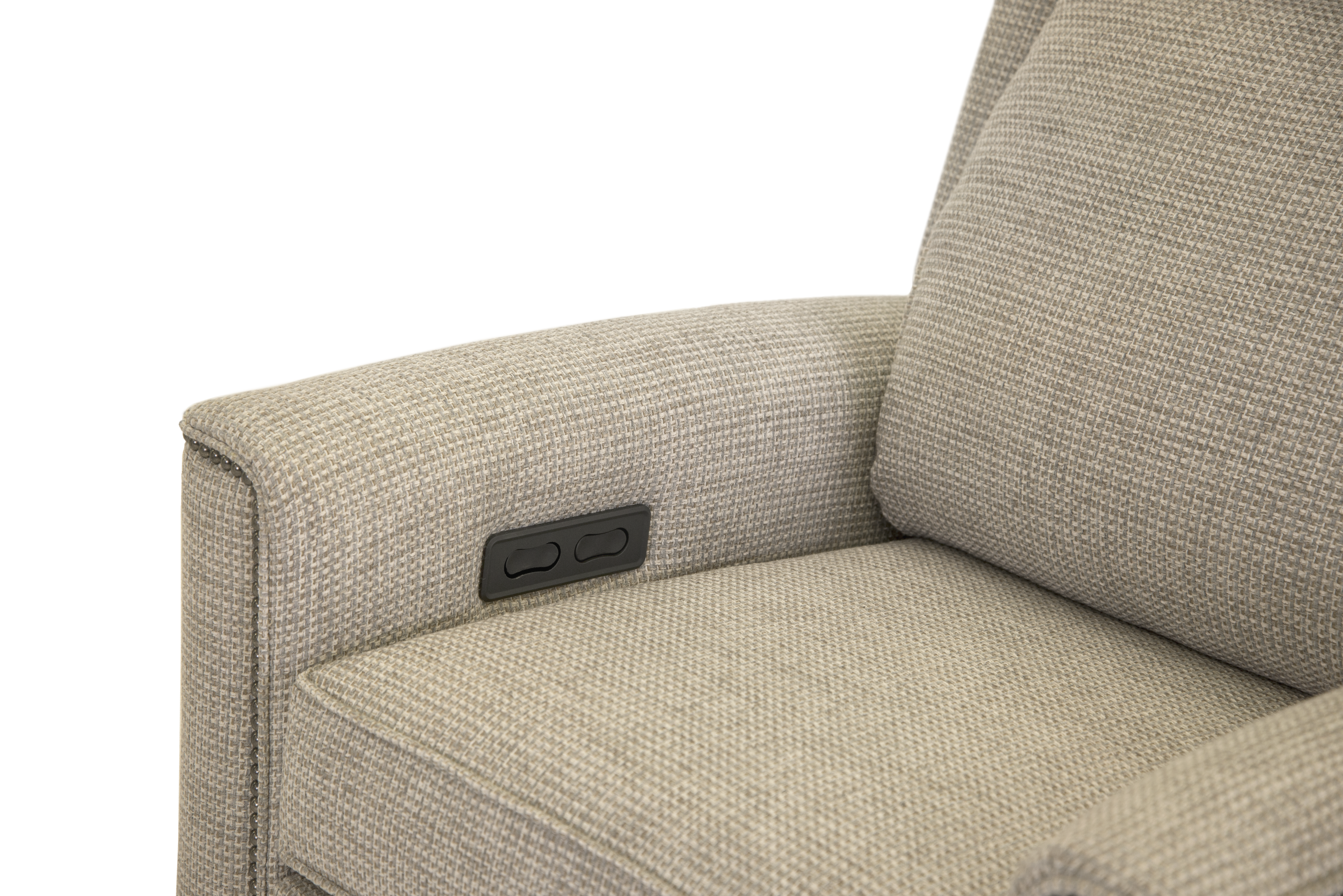 Power Glider Recliner with Headrest