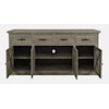 Belfort Essentials Telluride 4 Drawer Sideboard