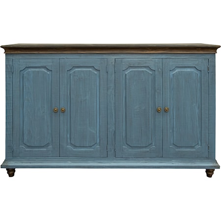 Solid Wood Accent Console/Cabinet