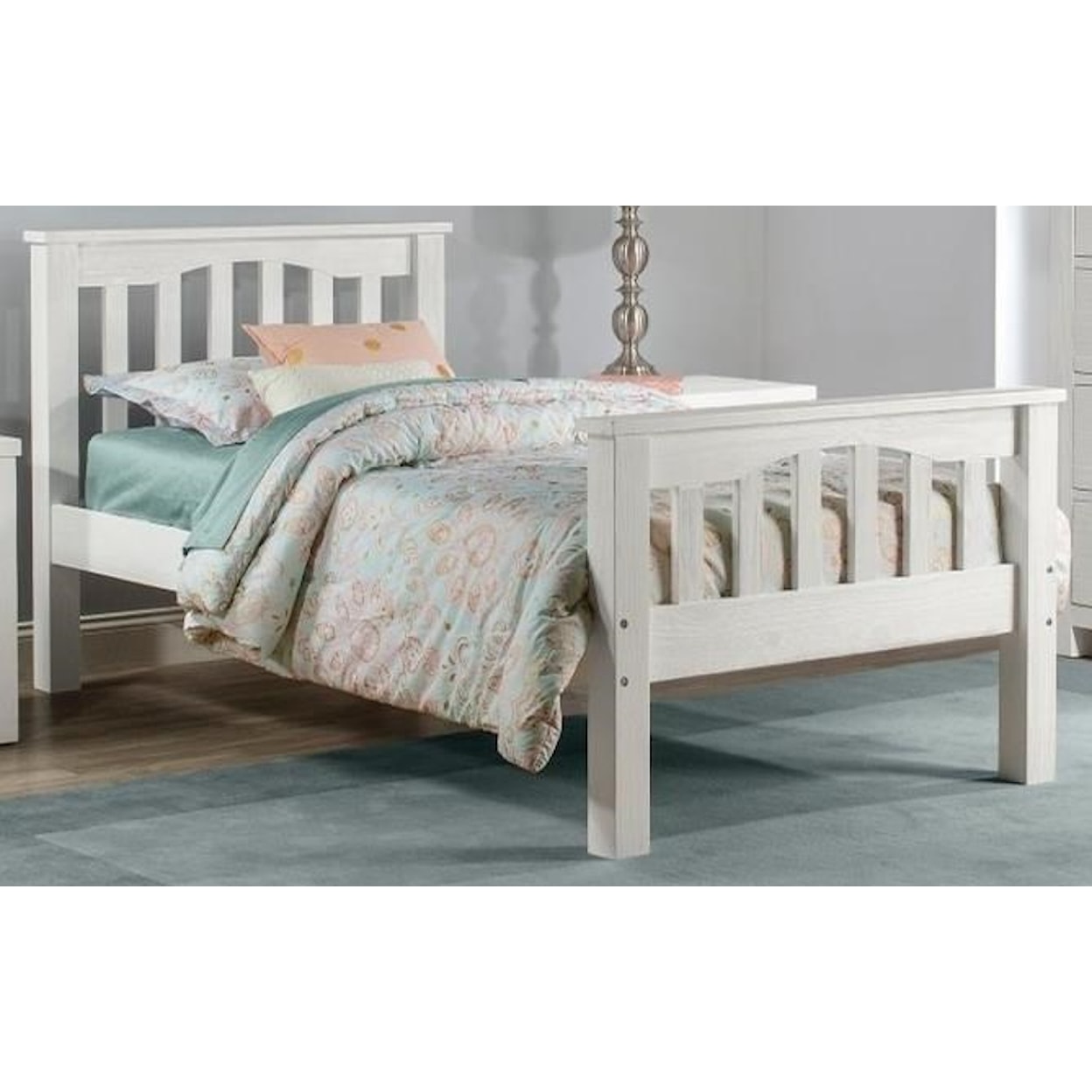 NE Kids Highlands Twin Harper Bed