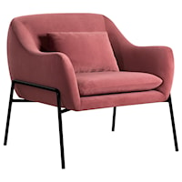 Modern Velvet Accent Chair