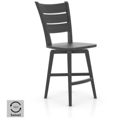 Customizable Swivel Counter Stool