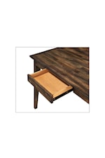 Winners Only Zoey Rustic Counter-Height Table with Drawers