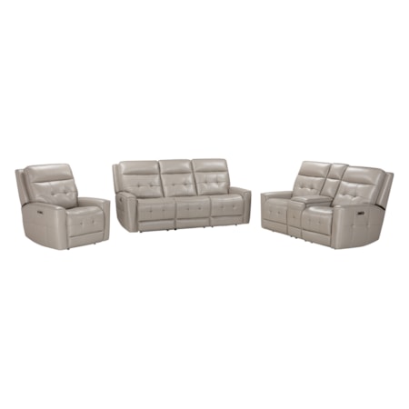 3-Piece Power Reclining Living Room Set