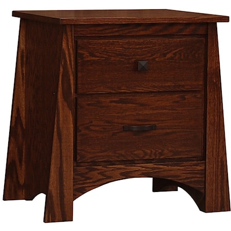 2-Drawer Nightstand