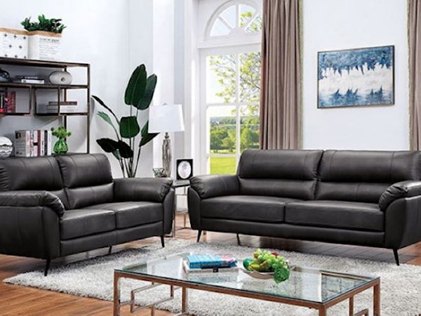 Sofa and Loveseat Set 