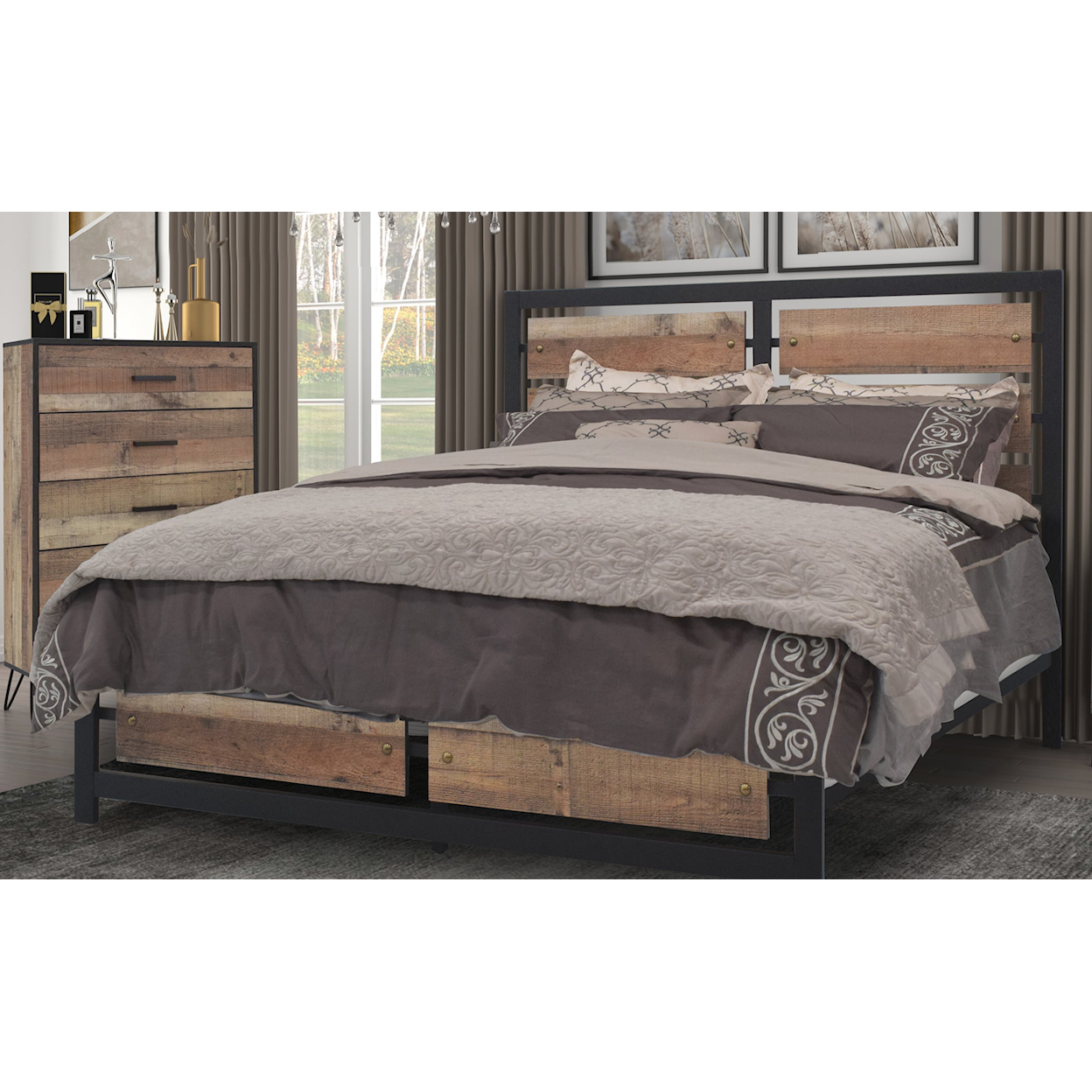 New Classic Furniture Elk River Full Bed