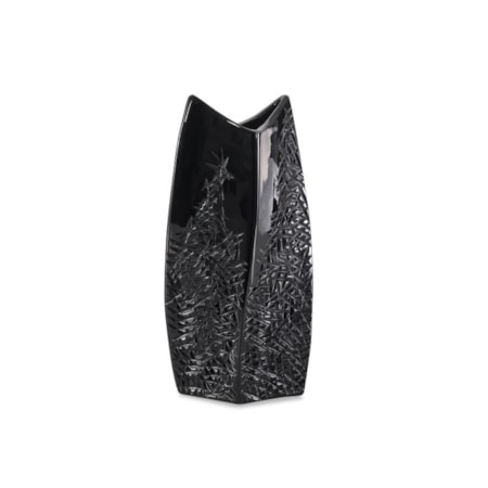 Black Crystal Vase
