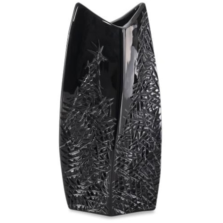 Black Crystal Vase