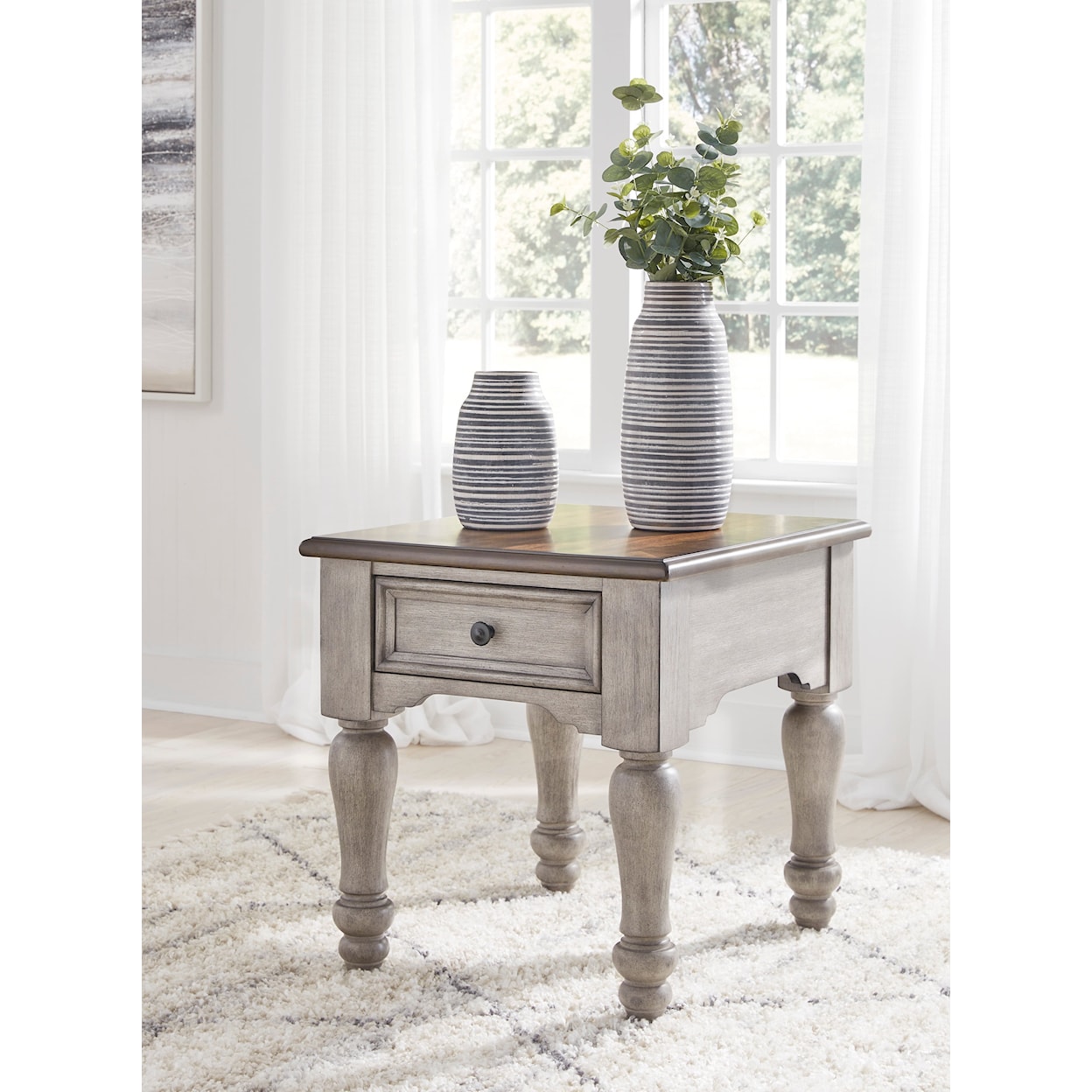 Signature Design By Ashley Lodenbay ASHH T741 3 Traditional Two Tone signature-design-by-ashley-lodenbay-ashh-t741-3-traditional-two-tone
