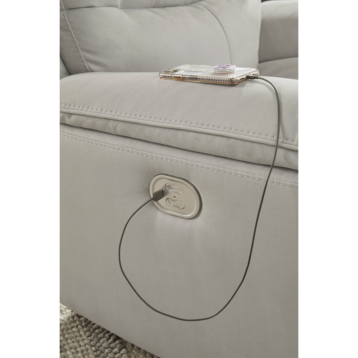 Signature Design by Ashley Next-Gen Gaucho Power Reclining Sofa