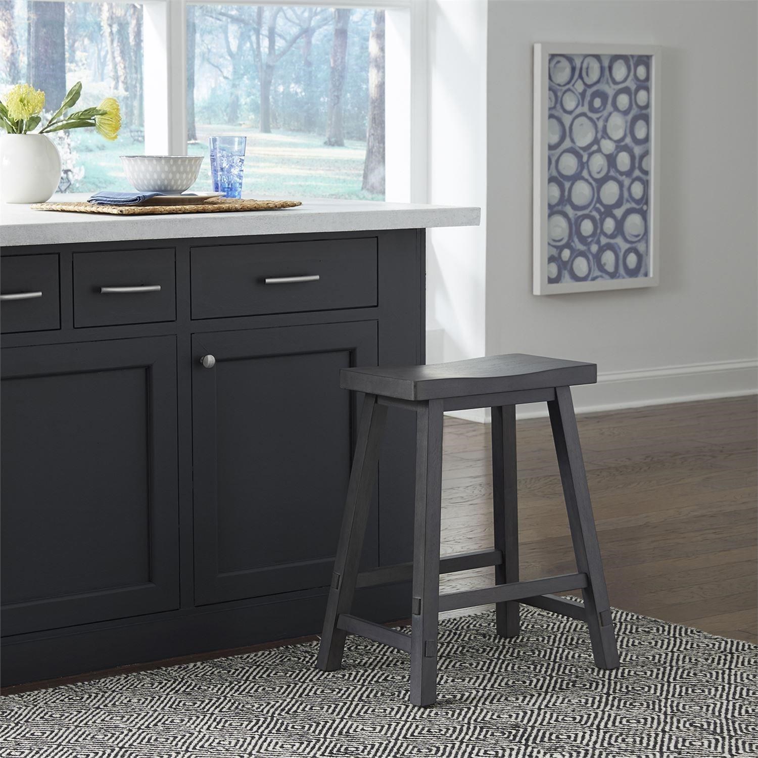 Liberty Furniture Creations 24 Inch Sawhorse Counter Height Stool