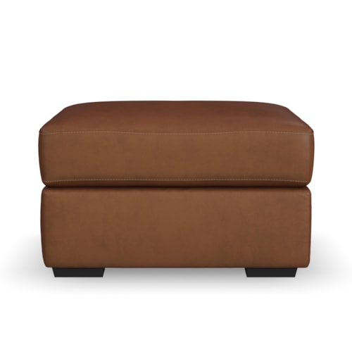 Casual Rectangular Chair Ottoman