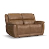 Flexsteel Beau Power Reclining Loveseat w/ Power Headrest