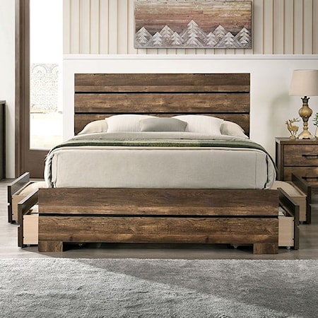 Cal. King Storage Bed
