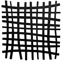 Gridlines Iron Wall Decor