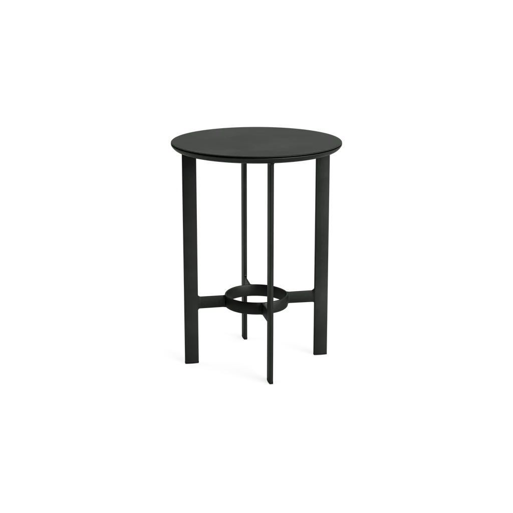 Modern 30" Round Aluminum Pub Table