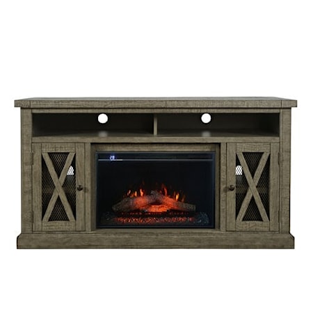 Fireplace with Logset