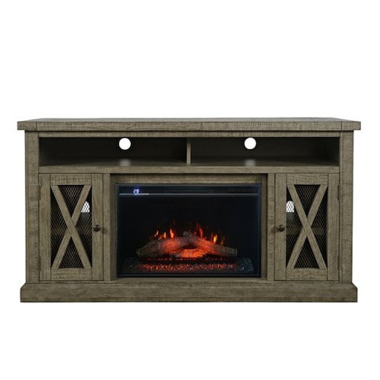 Jofran Tomlin Fireplace with Logset