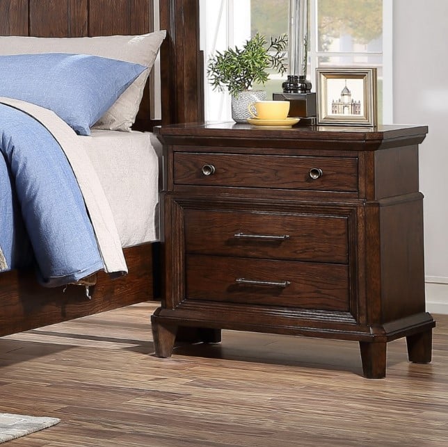 3-Drawer Nightstand