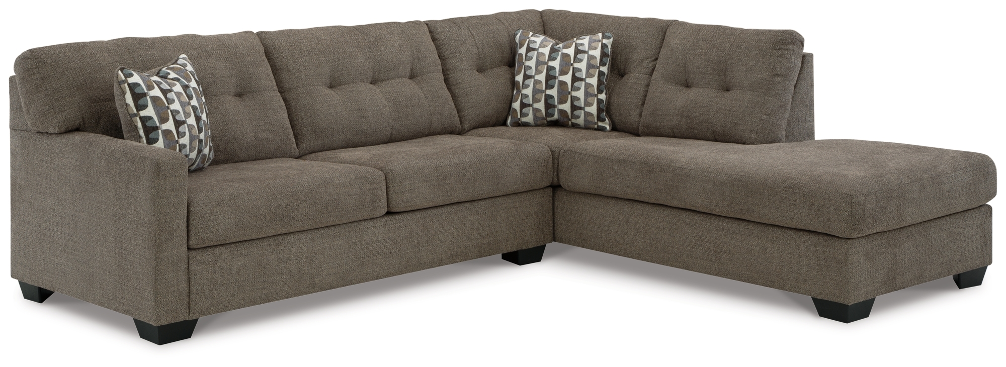 2-Piece Sleeper Sectional With Chaise