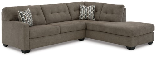 2-Piece Sectional With Chaise