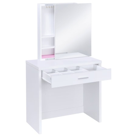 Harvey Vanity Set w/ Lift-Top Stool