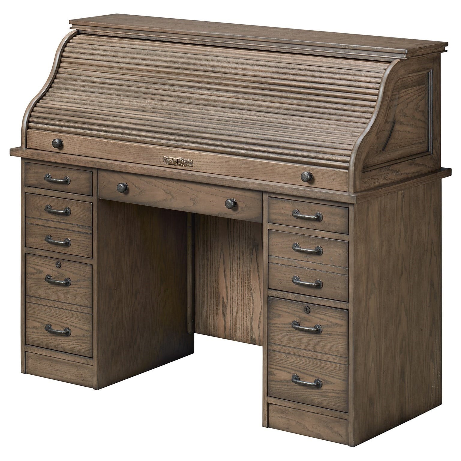 Roll top deals desk drawers locked