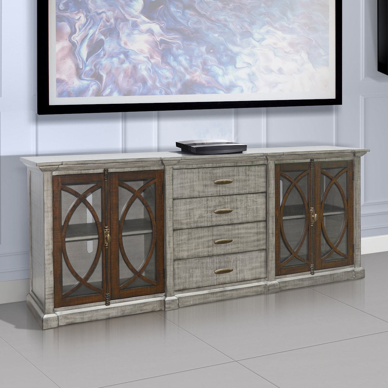 Sunny Designs 3663 90” Media Console