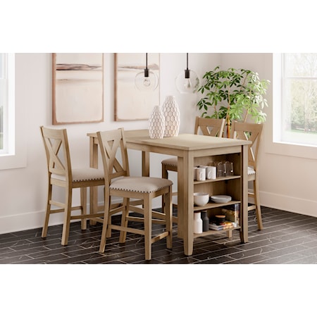 5-Piece Counter Dining Set