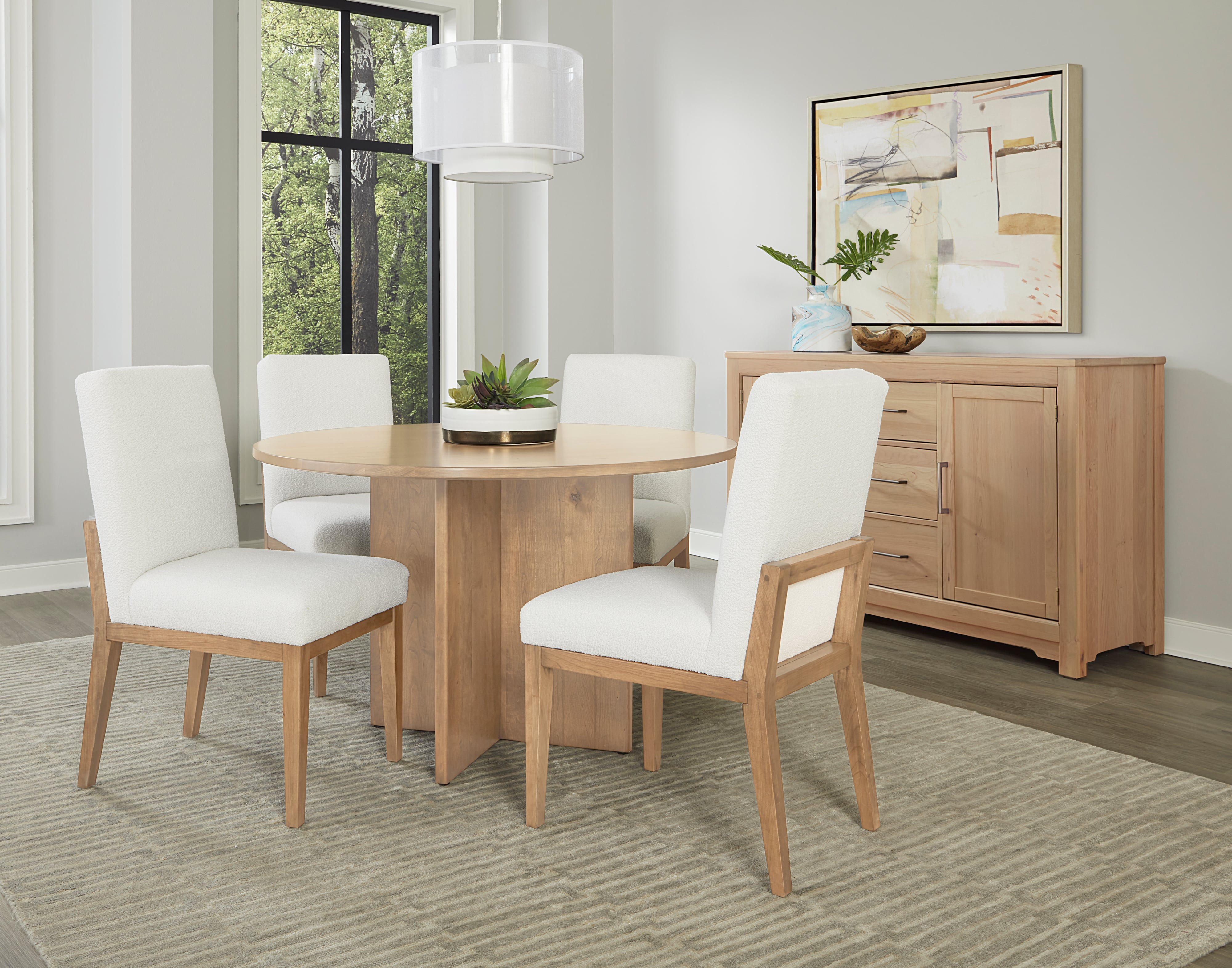 Artisan & Post Crafted Cherry 60" Round Dining Table