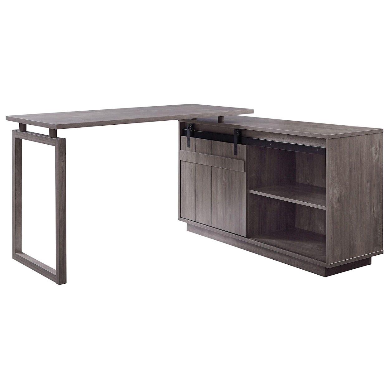 Acme Furniture Bellarosa L-Shaped Desk
