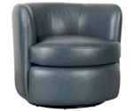 Eclectic Home Bronson Swivel Accent Chair