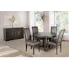 New Classic Cityscape Round Dining Table