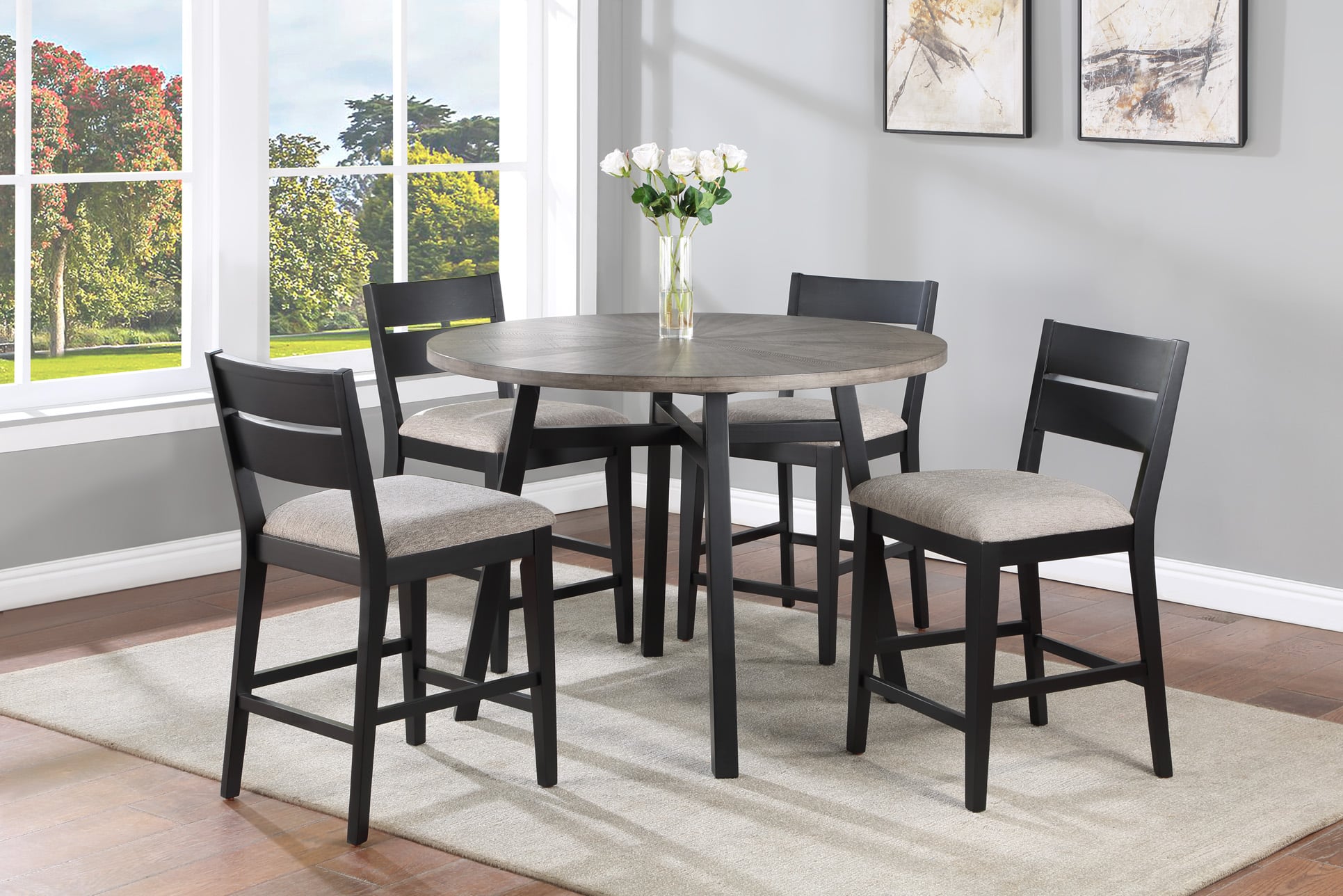 5 piece counter height dining set under discount $200